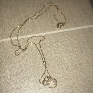 Michael Kors Women's Pave Fireball Necklace, Gold